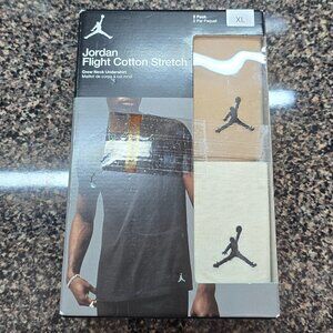 Jordan Flight Cotton Stretch Crew Neck Undershirt - Men's XL ( 2 Pack) Hemp